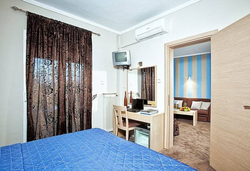 اتاق استاندارد سه نفره, Anastassiou Hotel   Bike And Motorcycle Friendly