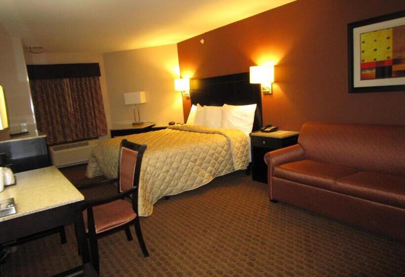스탠다드 룸 킹사이즈 침대, Red Carpet Inn And Suites Monmouth Junction