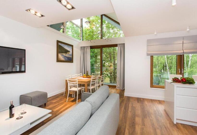 Апартаменты Дюплекс 1 Спальня, Lapwing Residence Sopot