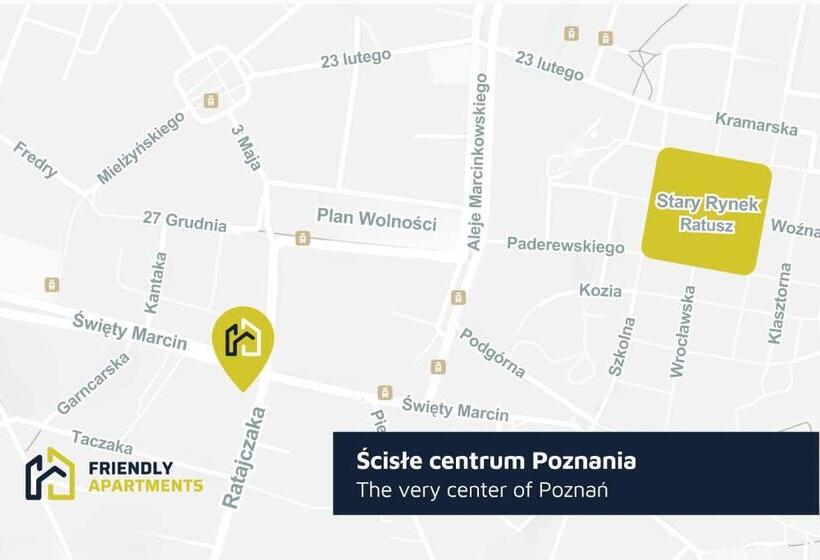اتاق اکونومی, Serenity Residence   Old Town Poznan By Friendly Apartments