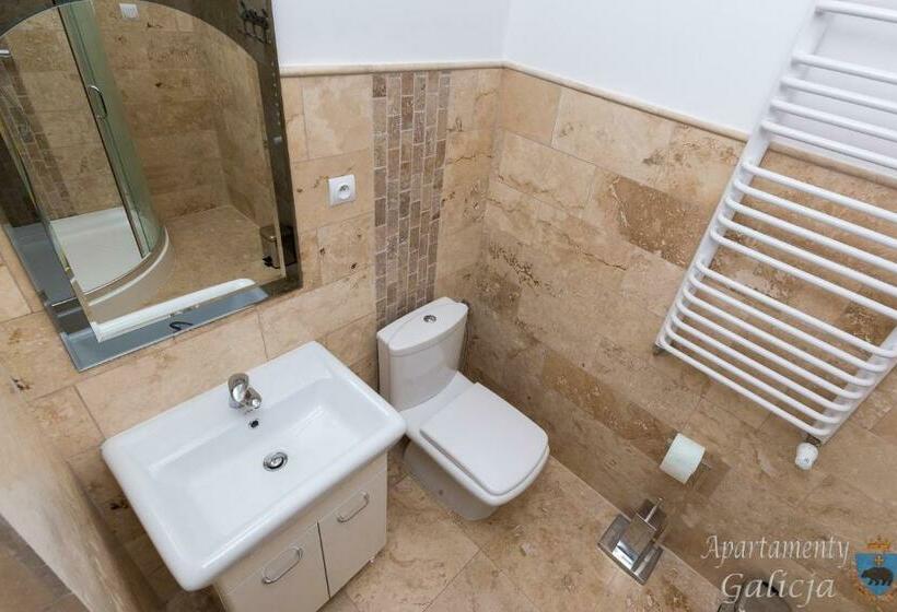 آپارتمان 1 خوابه همکف, Apartamenty Galicja