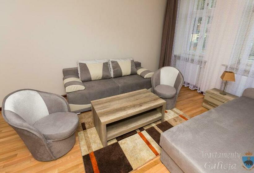 آپارتمان 1 خوابه همکف, Apartamenty Galicja