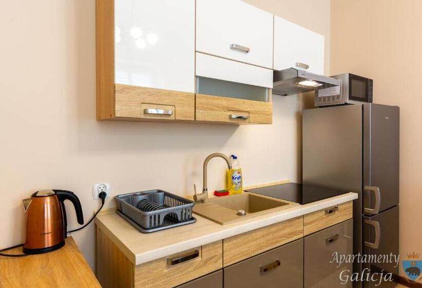 آپارتمان 1 خوابه همکف, Apartamenty Galicja