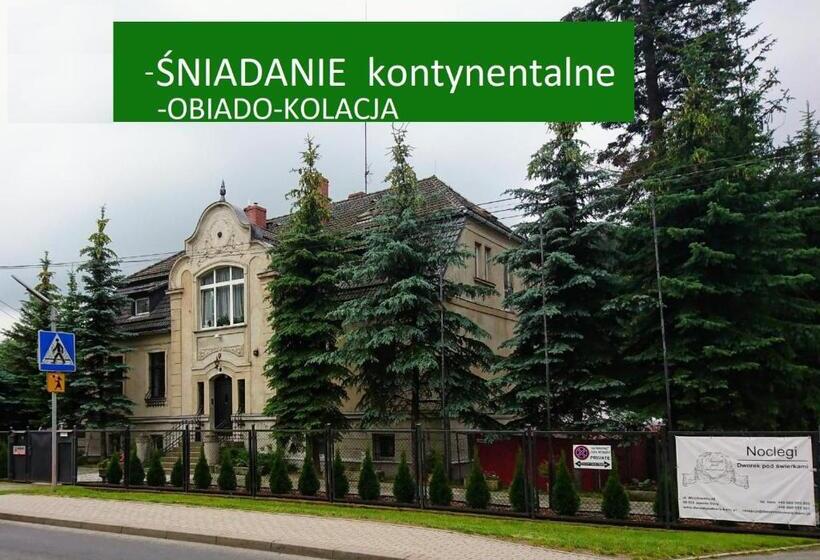 Номер Deluxe Кровать Кинг, Dworek Pod świerkami