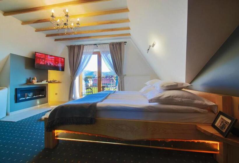 Номер Deluxe с Гидромассажем, Eco Villa Grand Karpatia Ski&spa