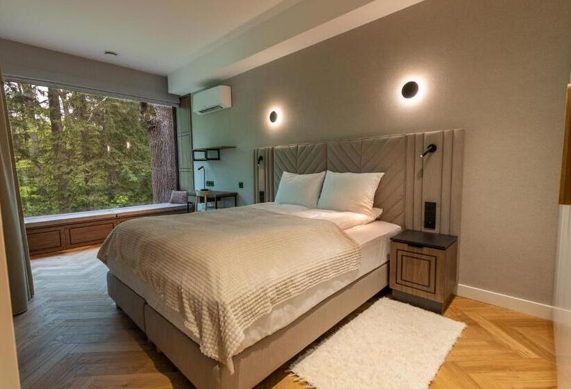 带1个卧室的高级公寓, Enklawa Białowieska Forest & Spa