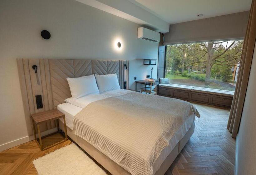 带1个卧室的高级公寓, Enklawa Białowieska Forest & Spa