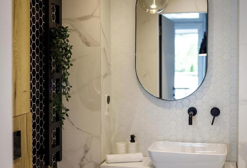 آپارتمان 1 خوابه با چشم‌انداز, Mountain Apartments Jagiellońska Residence