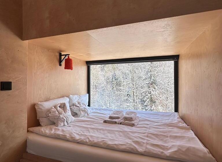 آپارتمان 1 خوابه با چشم‌انداز, Apartamenty Szuflandia Z Sauną, Jacuzzi, Przy Stoku Narciarskim