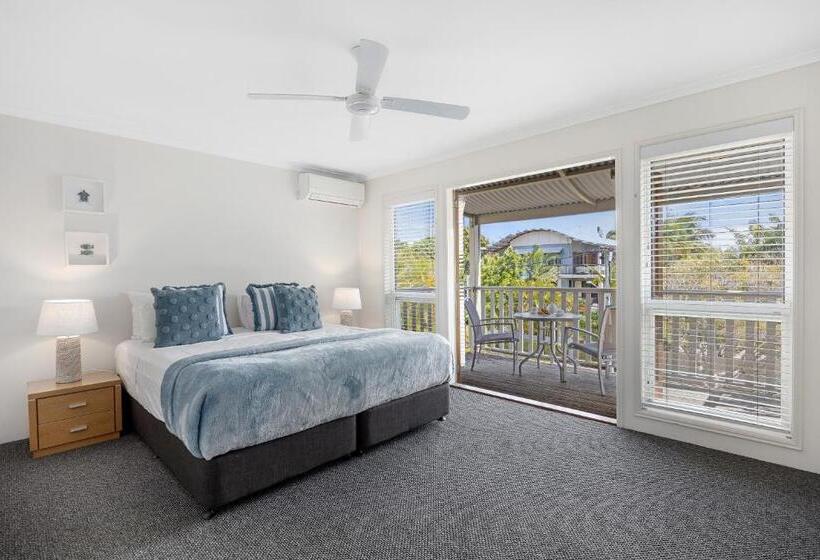 발코니가 있는 2 베드룸 아파트, Noosa Outrigger Beach Resort