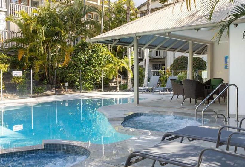침실 4개 아파트, Noosa Outrigger Beach Resort