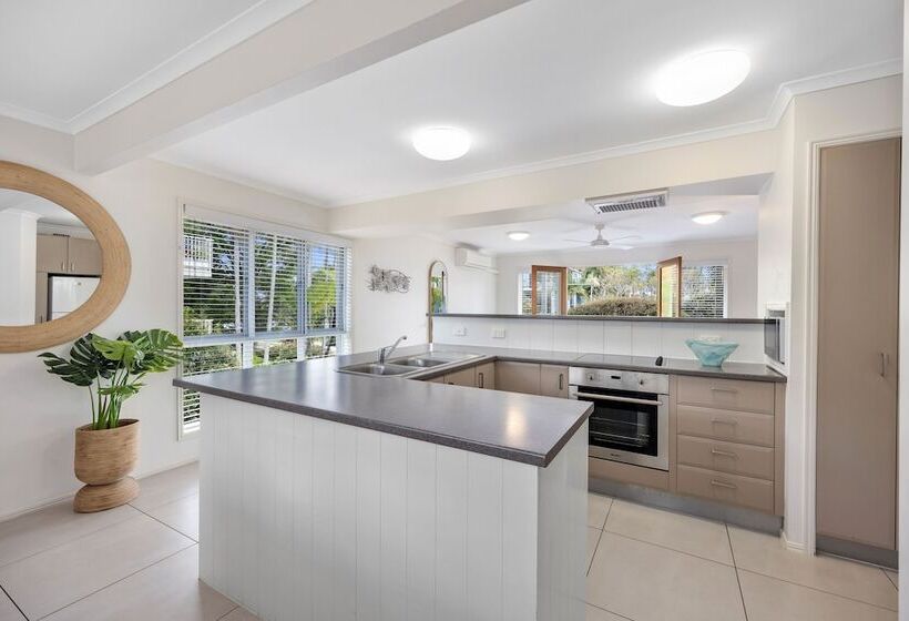 침실 3개 아파트, Noosa Outrigger Beach Resort