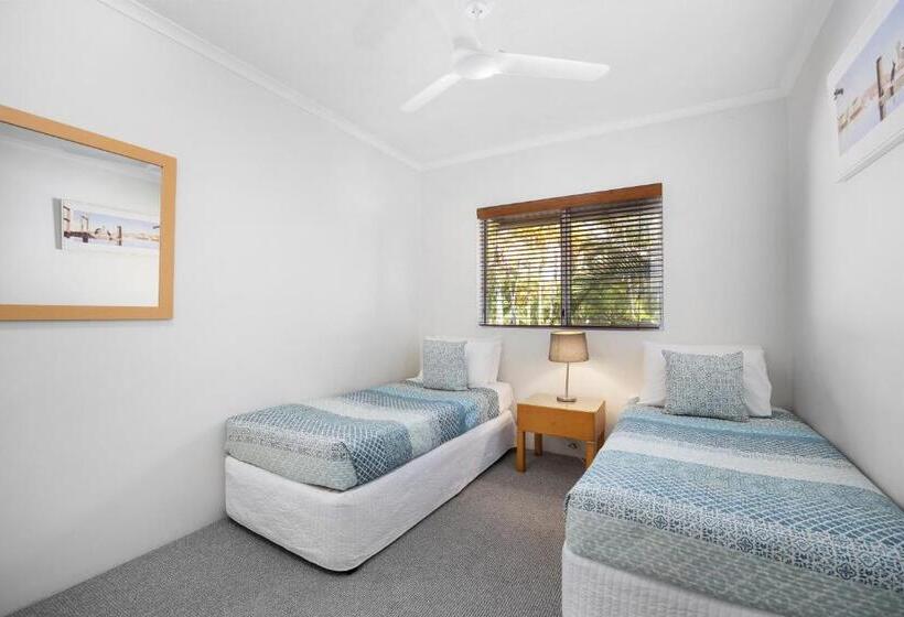 침실 2개 디럭스 아파트, Noosa Outrigger Beach Resort