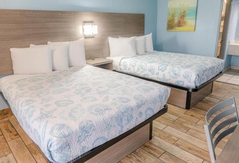 חדר סטנדרט שתי מיטות זוגיות, Sandcastle Inn
