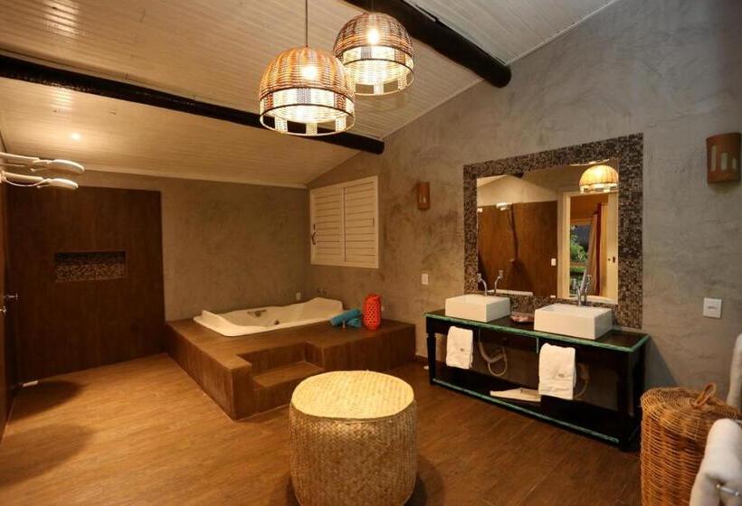 اتاق استاندارد با وان آب گرم, Pousada Spa Dos Amores