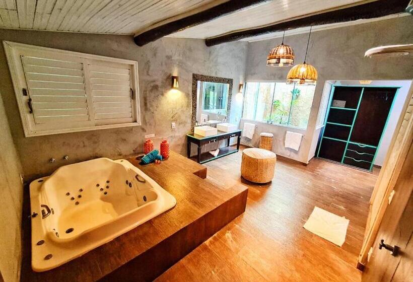 اتاق استاندارد با وان آب گرم, Pousada Spa Dos Amores