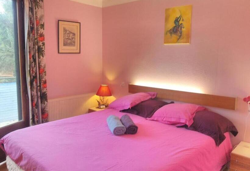 اتاق استاندارد با چشم‌انداز دریا, Bed & Diner Les Terrasses De La Palme