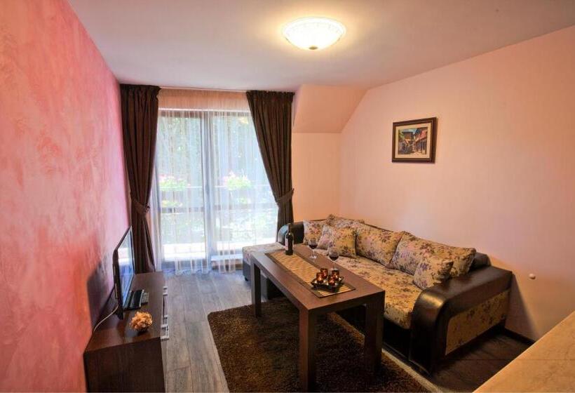 침실 1개 테라스 아파트, Old Plovdiv House In Kapana Area