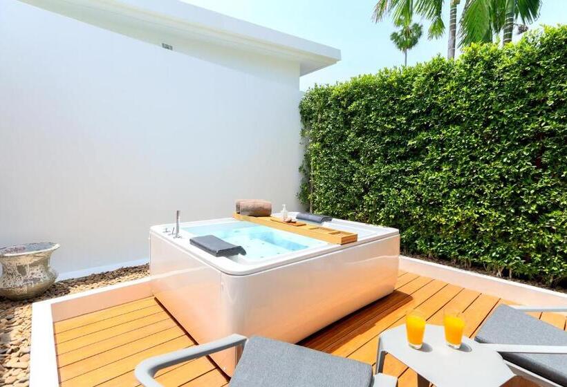 اتاق استاندارد با وان آب گرم, Explorar Koh Samui - Adults Only Resort and Spa