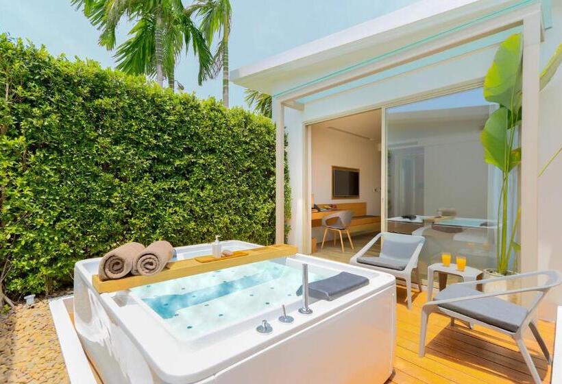 اتاق استاندارد با وان آب گرم, Explorar Koh Samui - Adults Only Resort and Spa