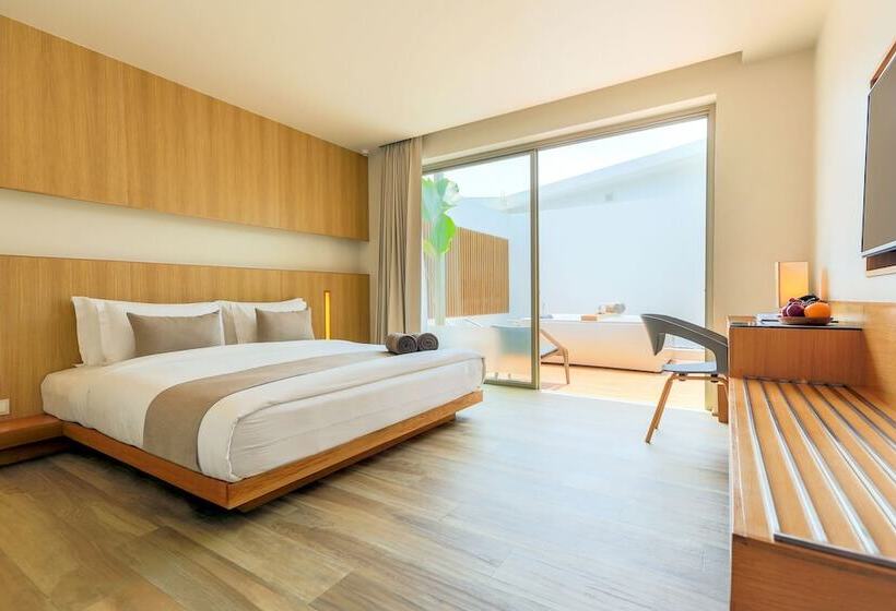 اتاق استاندارد با وان آب گرم, Explorar Koh Samui - Adults Only Resort and Spa