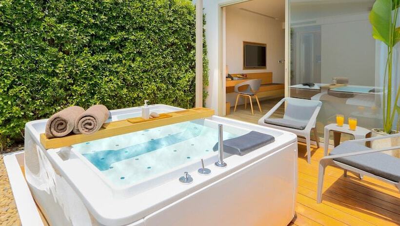 اتاق استاندارد با وان آب گرم, Explorar Koh Samui - Adults Only Resort and Spa
