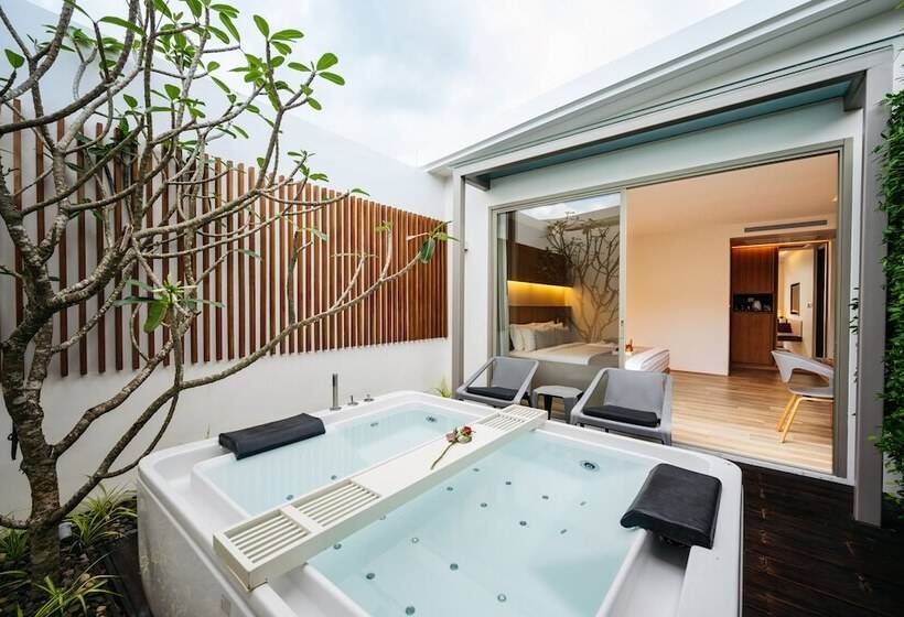 اتاق استاندارد با وان آب گرم, Explorar Koh Samui - Adults Only Resort and Spa