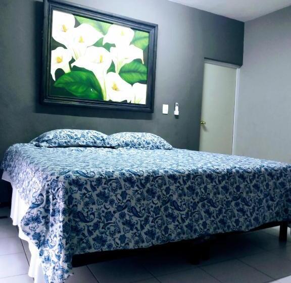 キングサイズベッドのスタンダードルーム, Casa Ixchel   450m To Downtown, Wifi, Hot Water, Ac