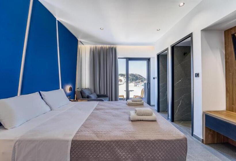 غرفة ديلوكس ذات إطلالة جانبية على البحر, Island Sea Side Hotel   Adults Only