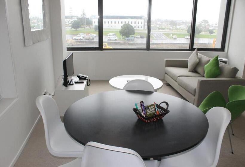 ２ベッドルームアパートメント, Mcentral Apartments Manukau