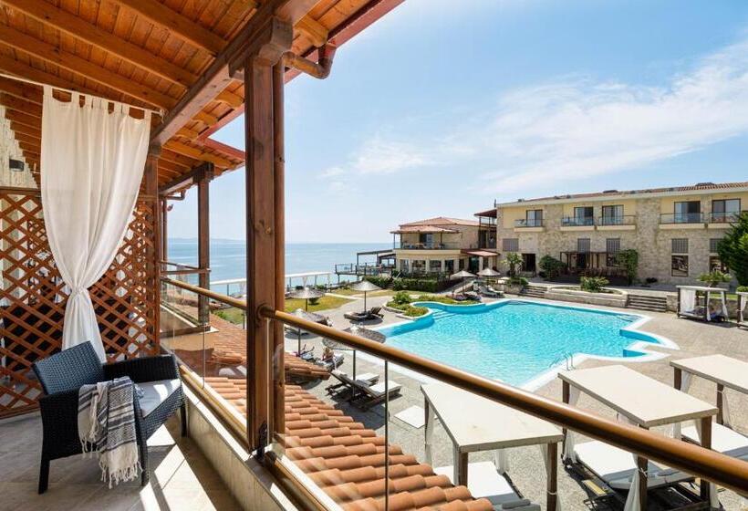 Номер Deluxe Вид на Море Боковой, Blue Bay Halkidiki