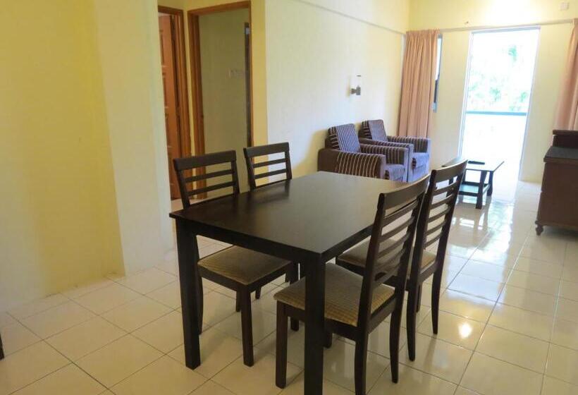 2 Schlafzimmer Apartment, Virgo Batik Resort, Lumut Pulau Pangko