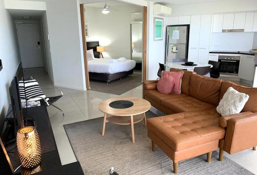 침실 1개 바다 전망 아파트, Oshen Holiday Apartments Yeppoon