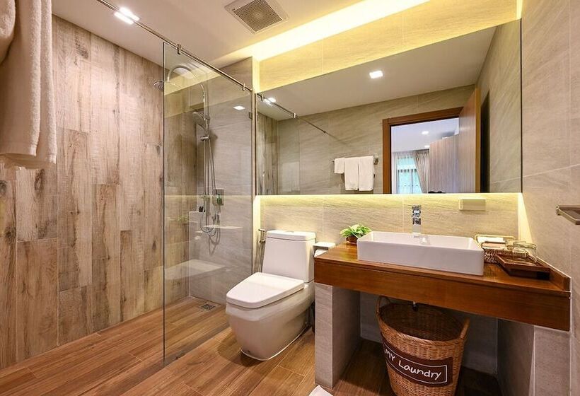 ویلای 1 خوابه با چشم‌انداز دریا, Sirarun Resort