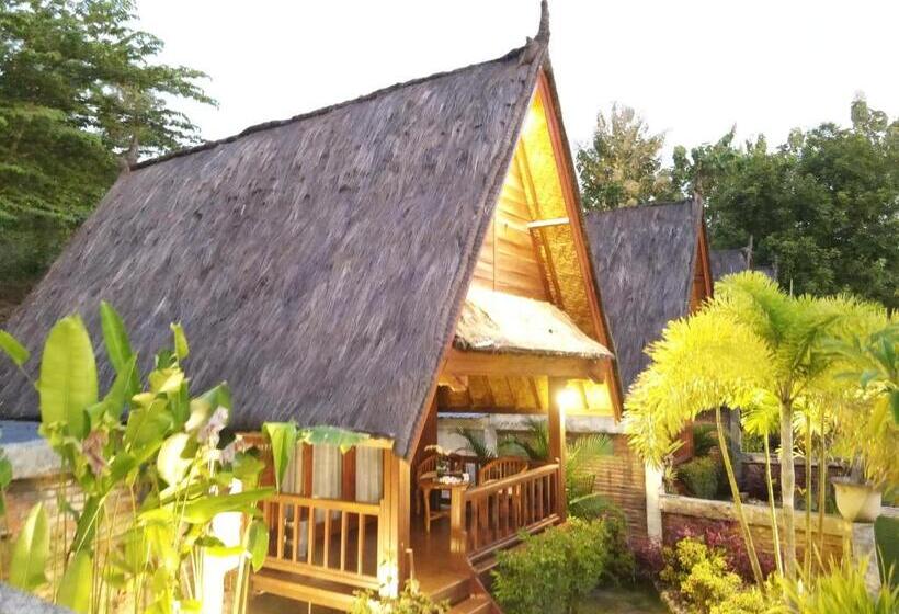 キングサイズベッドのデラックススイート, Cersen Resort Lombok