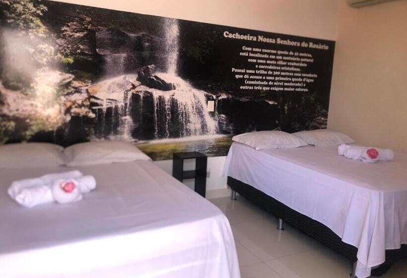 Четырехместный Номер Стандарт, Pousada Caminho Das Cachoeiras Pirenopolis