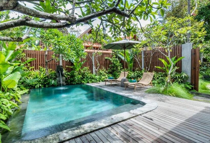 Вилла с 1 спальней и бассейном, Kirani Joglo Villa Bali By Mahaputra