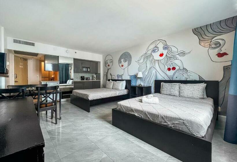 豪华套房, New Point Miami Beach Apartments