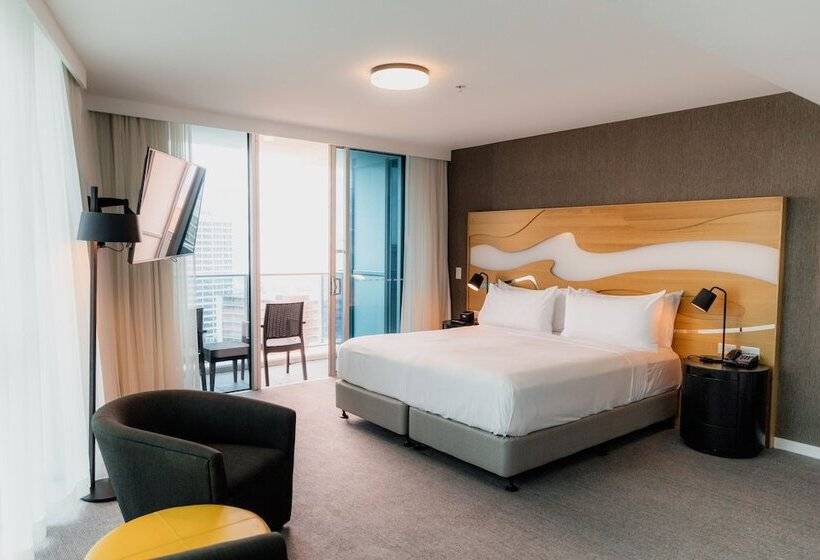 디럭스 룸, Hilton Surfers Paradise Hotel & Residences