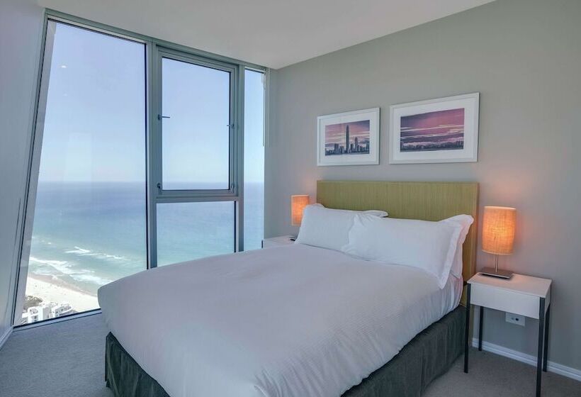 침실 4개 아파트, Hilton Surfers Paradise Hotel & Residences
