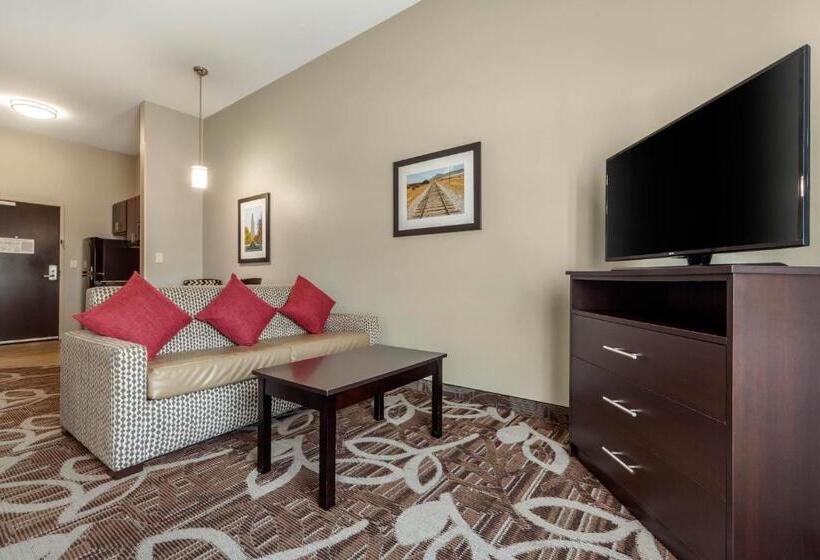 Люкс Кровать Кинг, Mainstay Suites Lincoln University Area