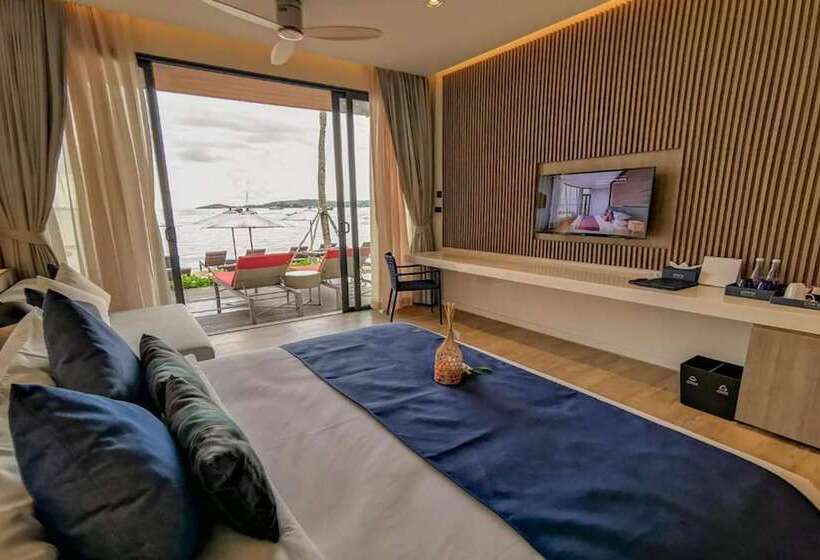 اتاق پرمیوم با چشم‌انداز دریا, Prana Resort Nandana