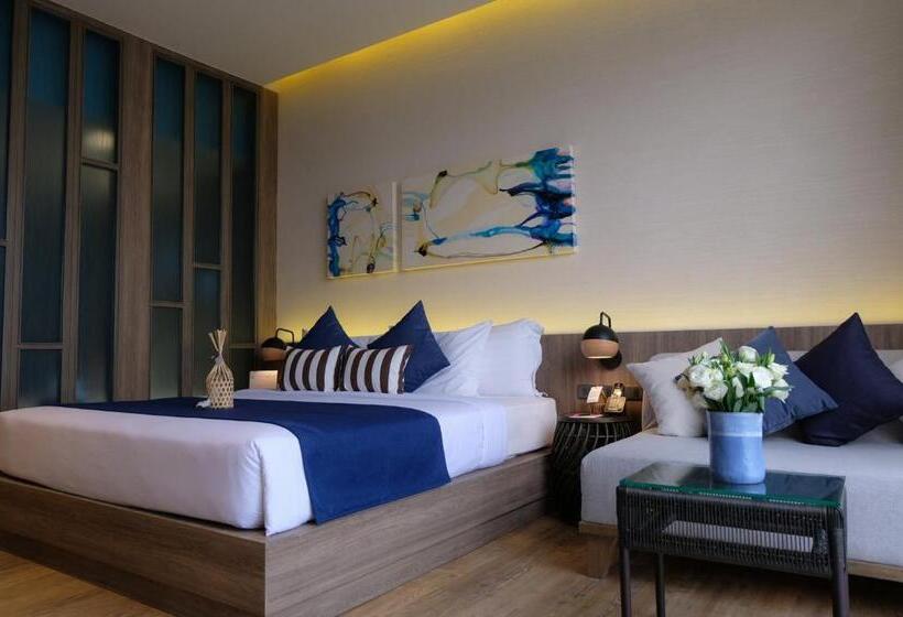اتاق پرمیوم با چشم‌انداز دریا, Prana Resort Nandana