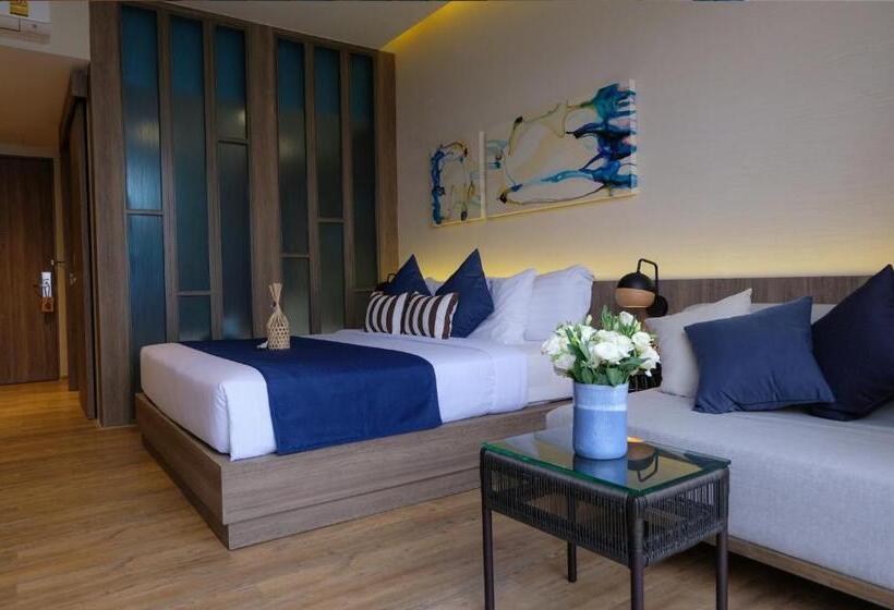 اتاق پرمیوم با چشم‌انداز دریا, Prana Resort Nandana