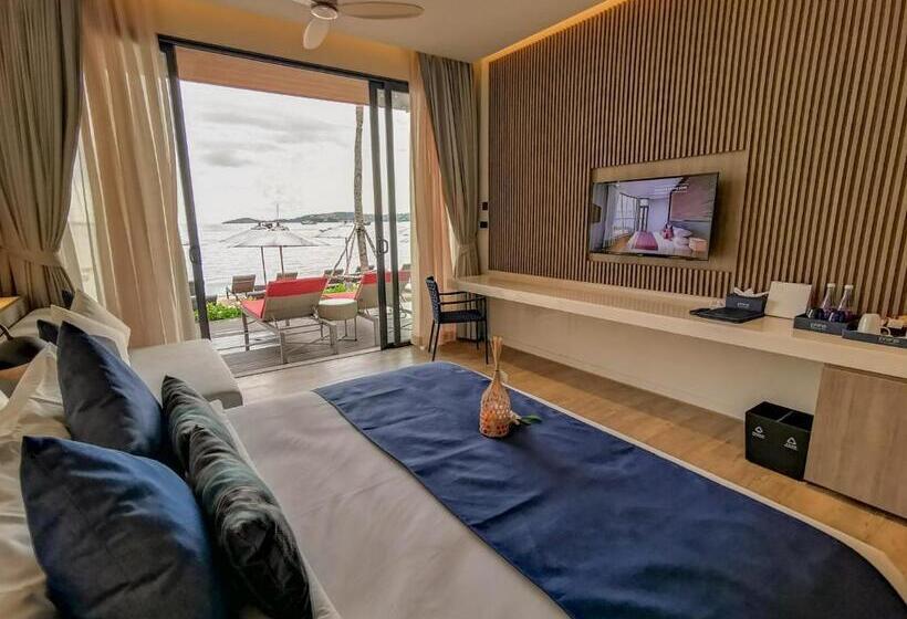 اتاق پرمیوم با چشم‌انداز دریا, Prana Resort Nandana