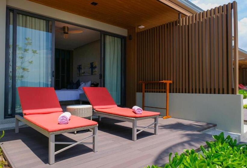 اتاق پرمیوم با چشم‌انداز دریا, Prana Resort Nandana