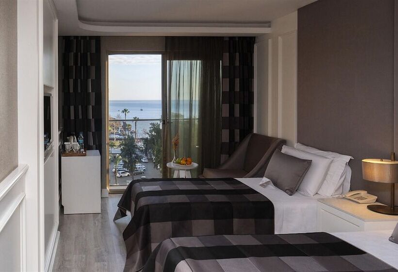 اتاق استاندارد با چشم‌انداز دریا, Sky Kamer Hotel Antalya