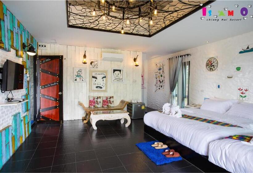 اتاق لوکس سه تخته, Is Am O Chiang Mai Resort