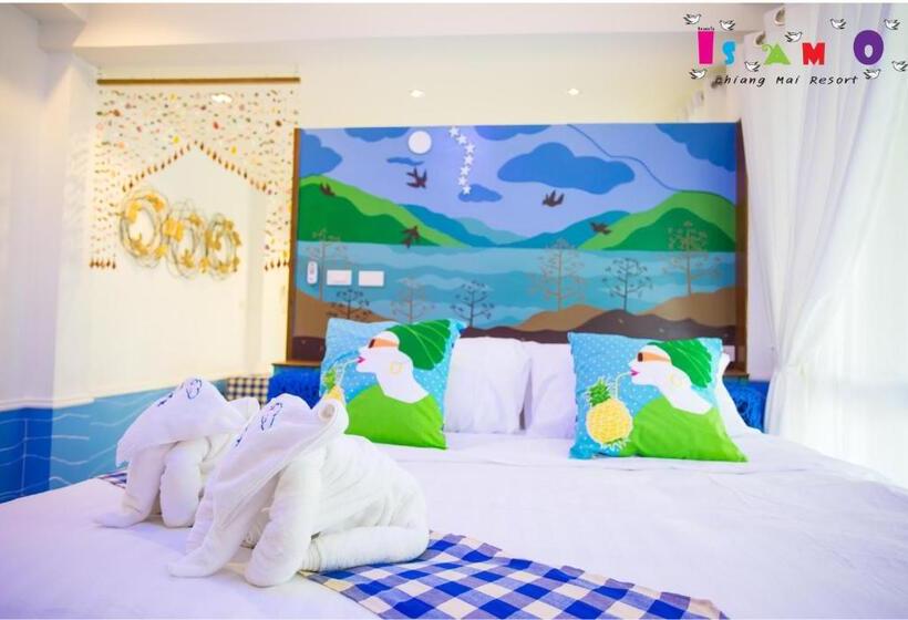 اتاق لوکس با تخت بزرگ, Is Am O Chiang Mai Resort