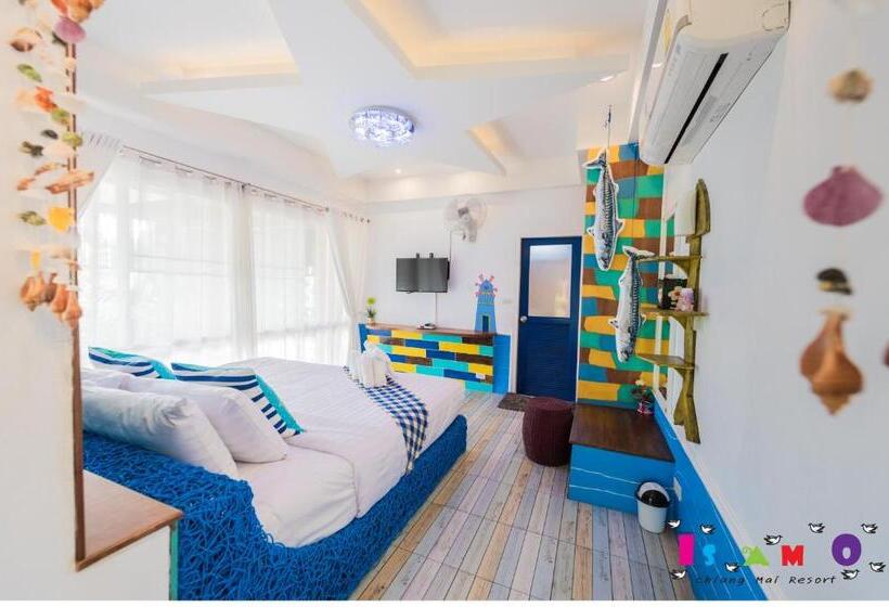 اتاق لوکس با تخت بزرگ, Is Am O Chiang Mai Resort